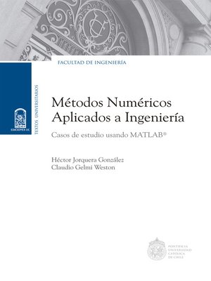 cover image of Métodos numéricos aplicados a Ingeniería